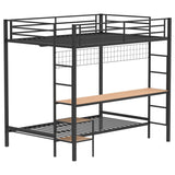 Pollux Full/ Twin Bunkbed w. Work Station