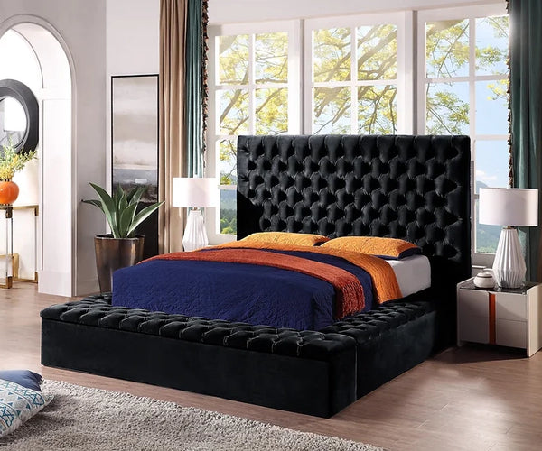Tedros Fabric Bed Collection
