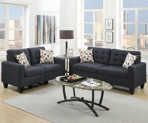 Camden Tufted Sofa Set