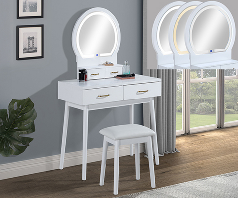 Cecilia Vanity Table & Stool