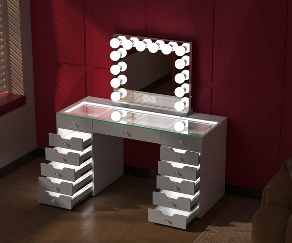 Eva-C Table & Mirror Package (Gry Only)