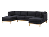 Hallie Double Chaise Sectional
