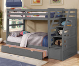 Cosmo Staircase Bunkbed w. Trundle