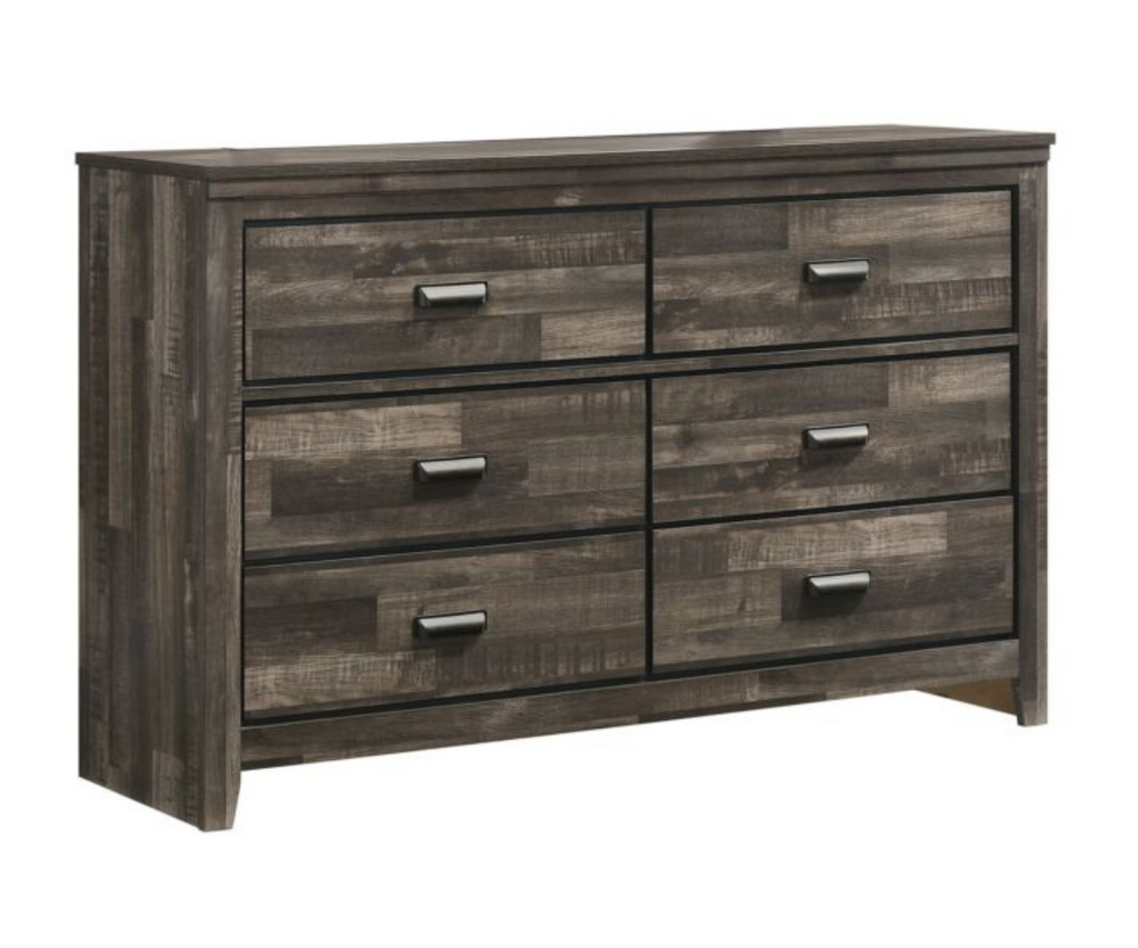 misty grey dresser Ti Amo Carino Misty Grey Poplar 6 -Drawer Double dresser at Lowes.com