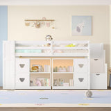Rue Twin Storage Loft Bed
