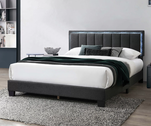 Piers Fabric Bed Collection