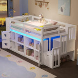 Rue Twin Storage Loft Bed