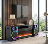 Jazz Smart Fireplace TV Stand & Sound Station