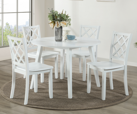 Trella 5pc Round Dining Set