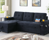 Ashlyn Convertible Sleeper Sectional