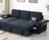 Ashlyn Convertible Sleeper Sectional