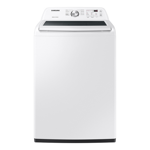 4.4 cu. ft. Top Load Washer with ActiveWave™ Agitator and Soft-Close Lid in White