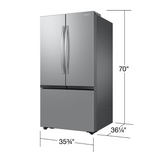 31 Cu. Ft. Mega Capacity Stainless Steel Fridge