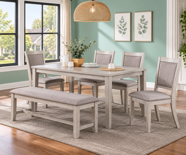 Warren Collection 6pc Dining Set