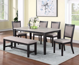 Warren Collection 6pc Dining Set
