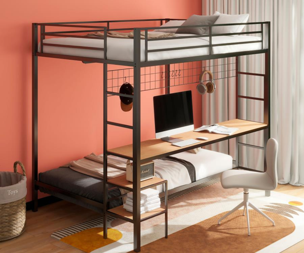 Pollux Full/ Twin Bunkbed w. Work Station