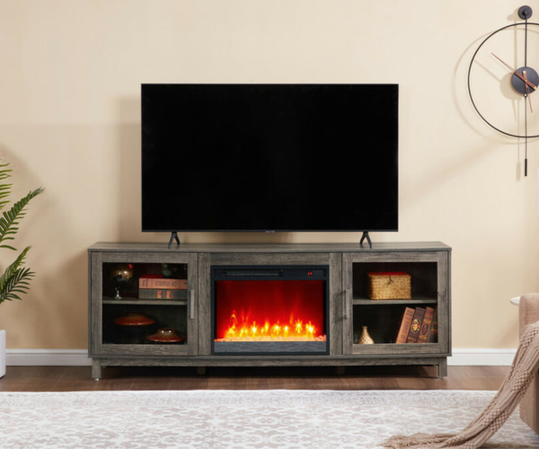 Summit 70" TV Stand W/ Fireplace