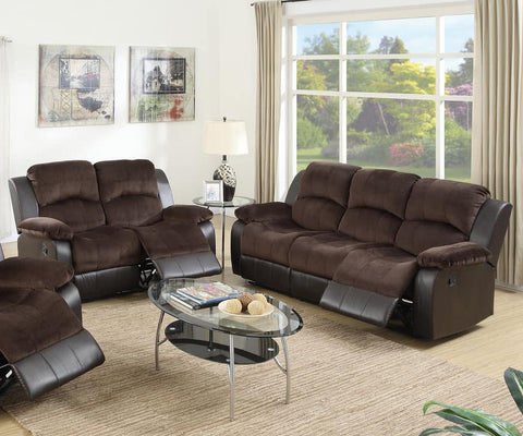 Delta 2pc Recliner Sofa Set
